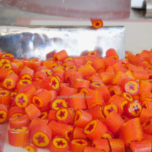 Orange and Raspberry Star Rock